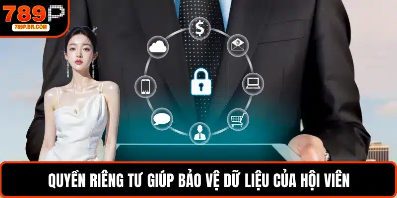 Quyền riêng tư giúp bảo vệ dữ liệu của hội viên