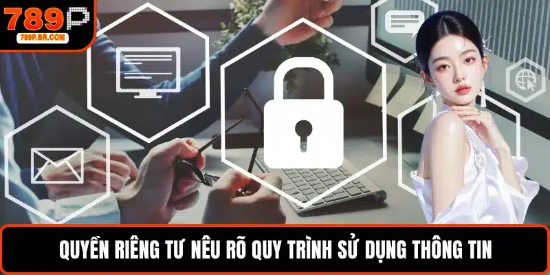 Quyền riêng tư nêu rõ quy trình sử dụng thông tin